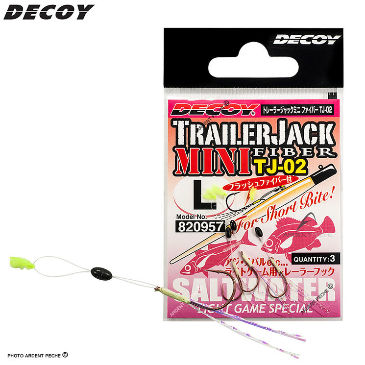 Hameçon trailer DECOY Trailer jack mini fiber