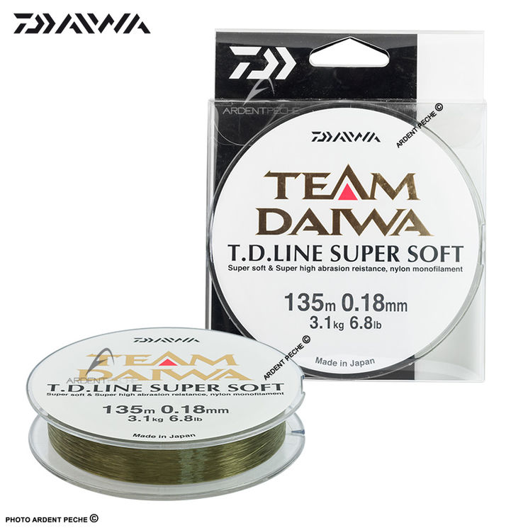Fils nylon DAIWA Team daiwa line super soft 270m
