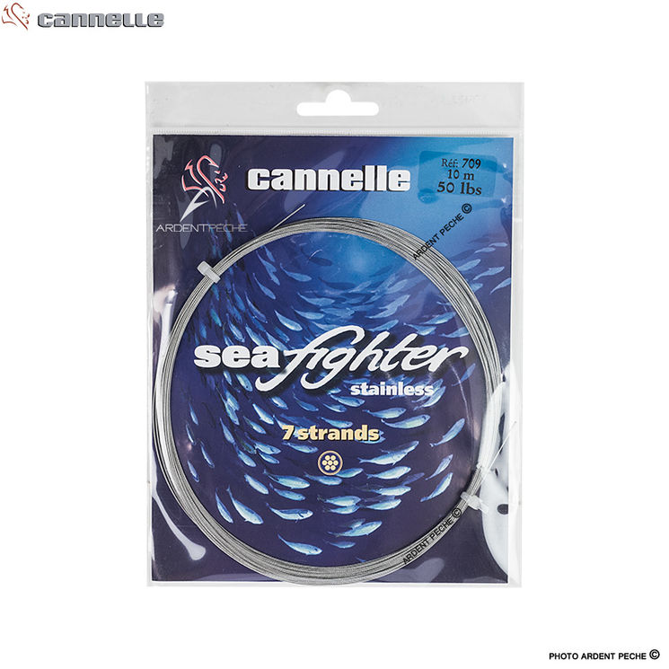 Micro câble mer CANNELLE seafighter 7 brins