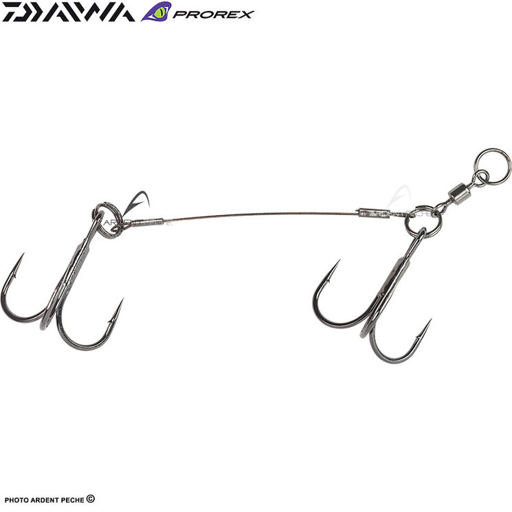 DAIWA Prorex Screw in system assist hook Taille 1/0