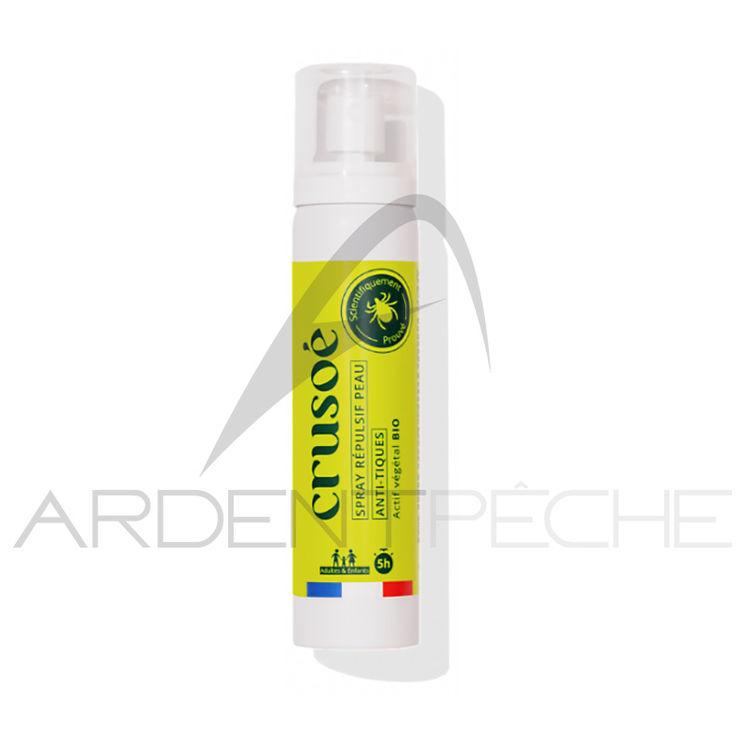 CRUSOE Spray anti tiques 75ml