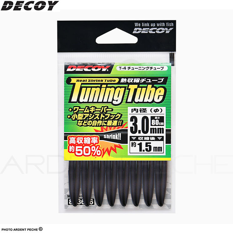 Gaine thermorétractable DECOY T-4 Tunning tube
