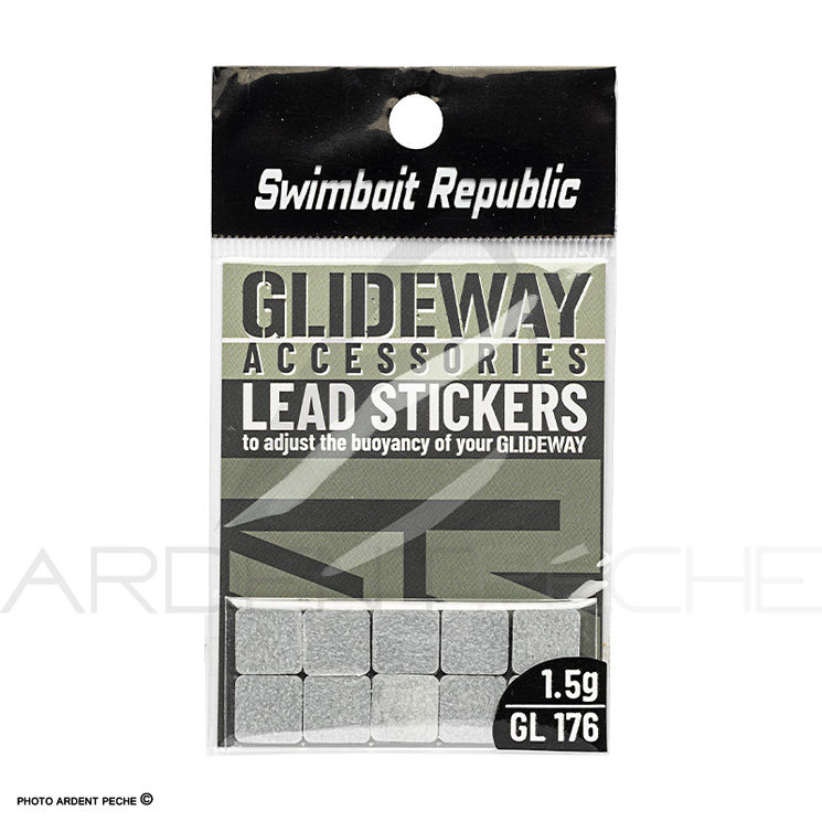 Lest autocollant SWIMBAIT REPUBLIC Lead sticker