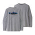 Tee shirt PATAGONIA Men's Long-Sleeved Capilene Cool Daily Fish Graphic Shirt 