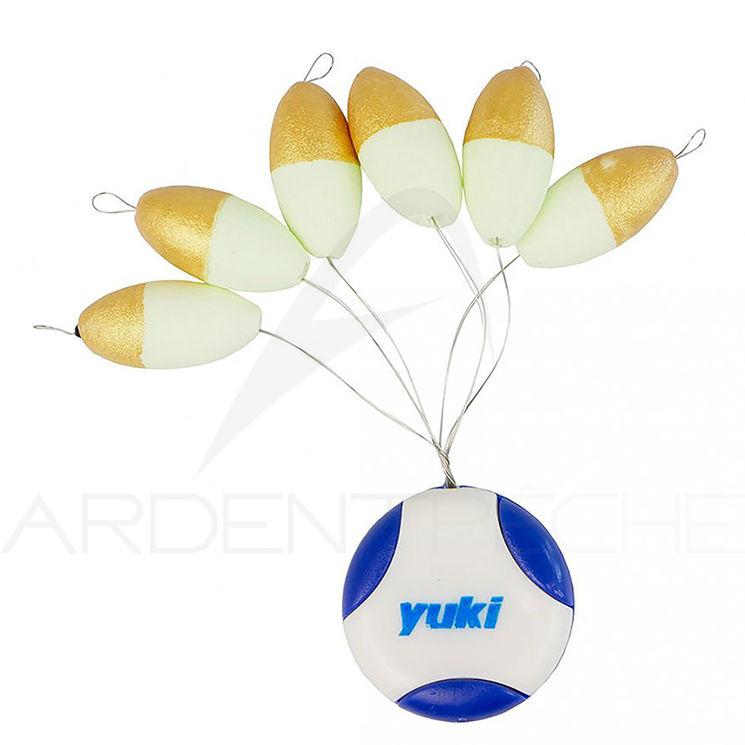 Perle flottante YUKI Oval floating bead with stopper