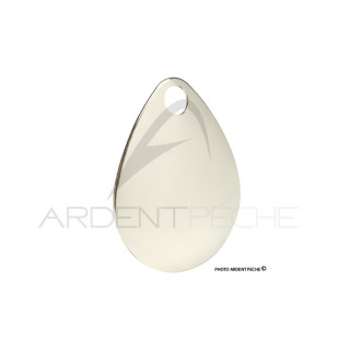 Palette W Indiana argentée - montage de spinnerbaits - Ardent Pêche