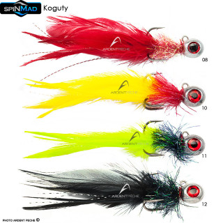 Bucktail jig SPINMAD Koguty 4g