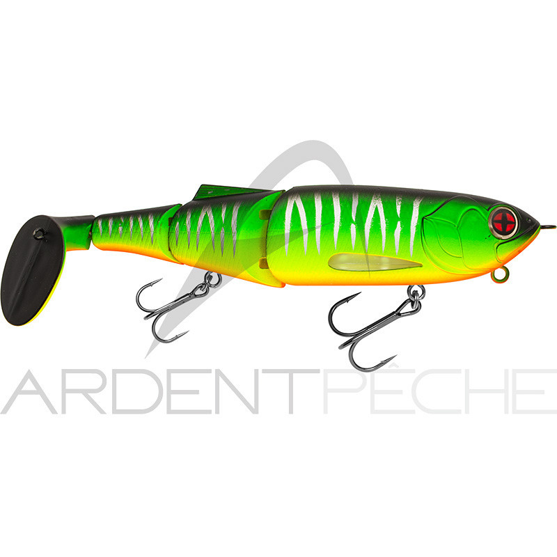 Leurre Sakura Naja 145 F Mat Tiger – Poisson Nageur Flottant Pour Carnassiers
