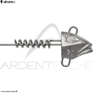 Tête plombée GUNKI G´Fish screw in the box