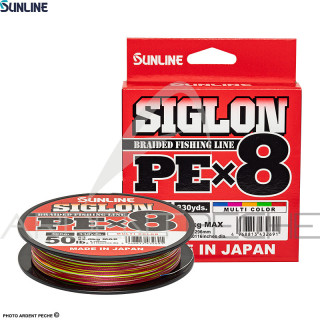 Tresse SUNLINE Siglon braid 8X multicolor 300m