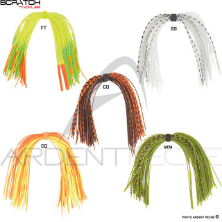 SCRATCH TACKLE Jupe silicone spinner