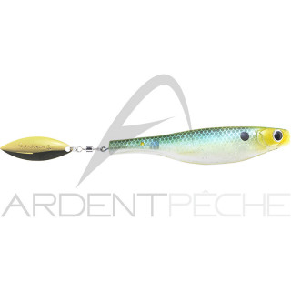 Leurre souple HYPERLASTICS Dartspin pro football jig 4 1/2