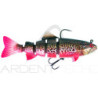 Leurre souple FOX RAGE Replicant trout jointed 18cm