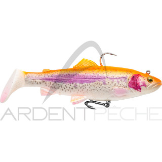 Leurre souple SAVAGE GEAR 4D Trout rattle shad 12.5cm