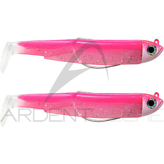Leurre souple FIIISH Black minnow double combo 70