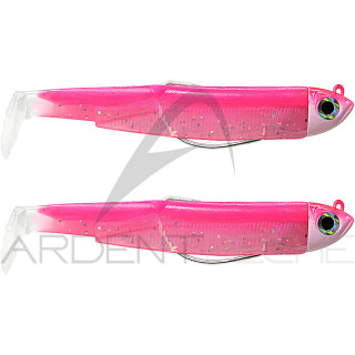 Leurre souple FIIISH Black minnow double combo 90