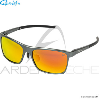 Lunettes polarisantes GAMAKATSU G Glasses alu Grey/Red mirror