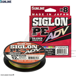 Tresse SUNLINE Siglon braid PE ADV 8X Multicolor 300m