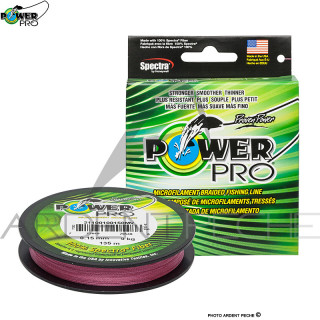 Tresse POWER PRO Rouge 275m