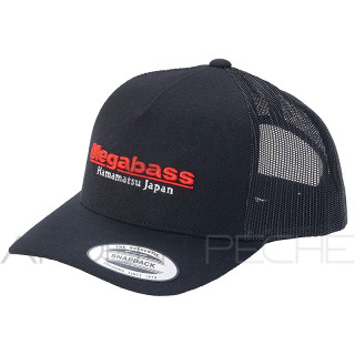 Casquette MEGABASS Classic trucker Black/Red