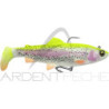 Leurre souple SAVAGE GEAR 4D Trout rattle shad 17cm