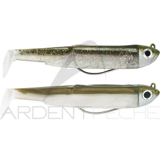 Leurre souple FIIISH Black minnow double combo 70