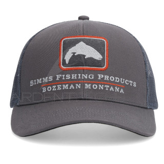 Casquette SIMMS Double Haul Icon Trucker Slate