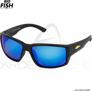 Lunettes polarisantes BIG FISH 1983 The mask Sea bass blue iridium Mat black