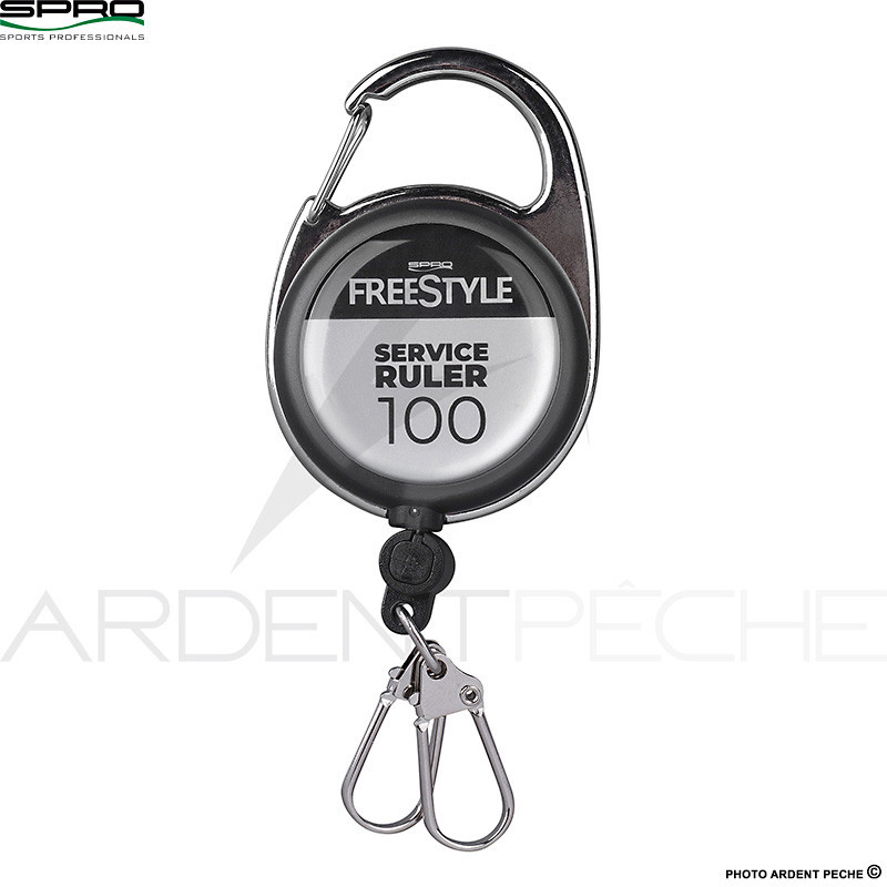 Bouton enrouleur SPRO FREESTYLE Service ruler 100