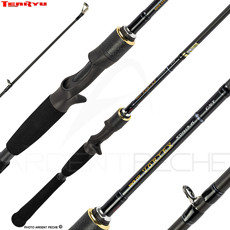 Canne casting TENRYU Rock eye Vortex RV B 712 HH