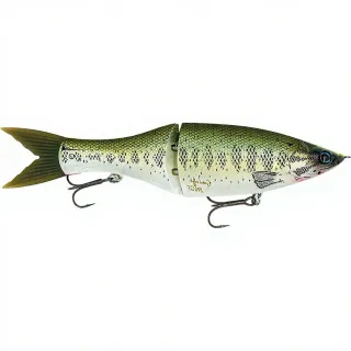 Leurres De Pêche Swimbait Articulés 22cm - Appâts Réalistes Avec œil 3D Et Poils - Pour Carnassiers (brochet, Sandre, Perche...)