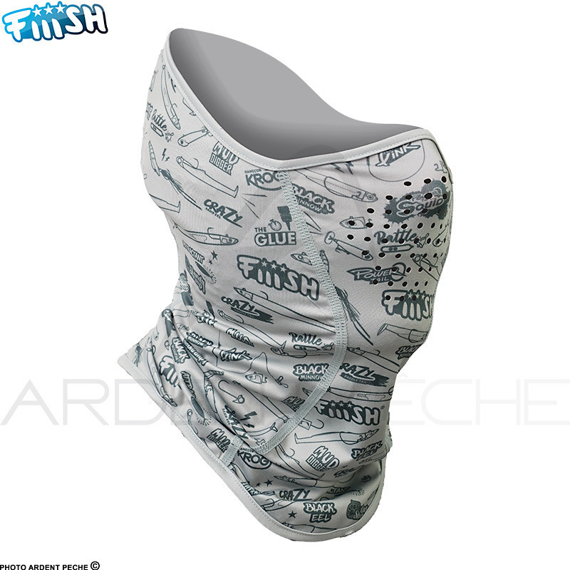 Tour de cou FIIISH Neck gaiter anti UV Olive green