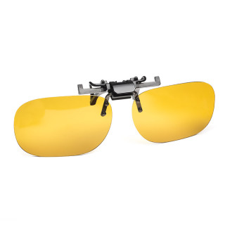 Clip lunettes polarisants DEVAUX Vuxun 100 jaune