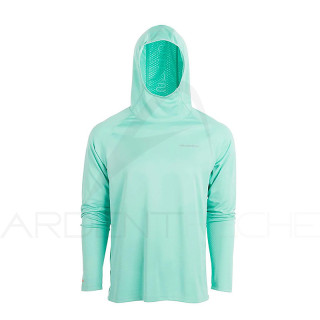 Haut Grundéns UPF 50 Solstrale Pro Hoody Cascade - Ardent Pêche