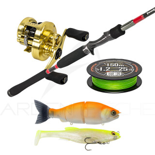 Pack premium voyage brochet aux leurres souples & durs - Ardent Pêche