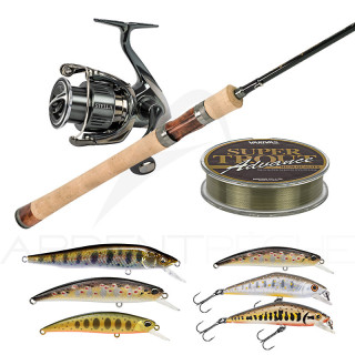 Pack premium truite aux leurres grande & moyenne rivière - Ardent Pêche