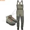 Pack waders et chaussures feutre Simms Tributary - pêchez en toute liberté - Ardent Pêche