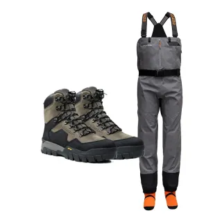 Pack Waders Grundéns Vector & Chaussures Bankside - Ardent Pêche