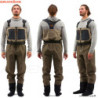 Pack waders Grundèns Boundary Zip & chaussures Bankside - Ardent Pêche