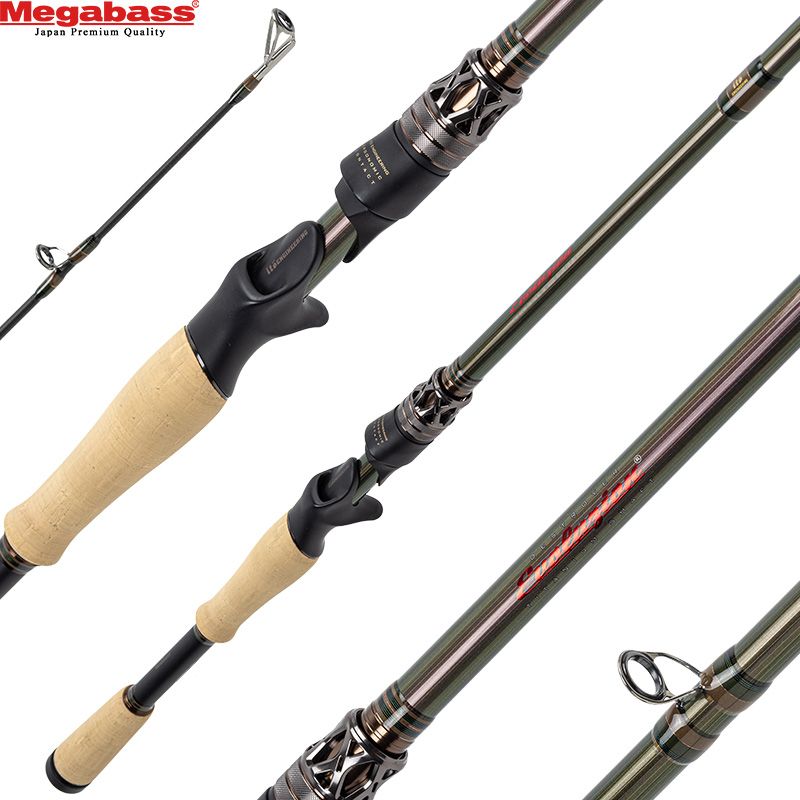 Canne casting MEGABASS Destroyer evoluzion F6 66ti Damien