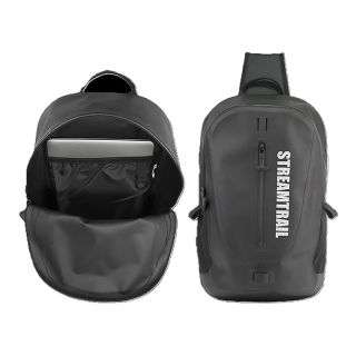 Sling pack STREAM TRAIL Stormy stream sider Black