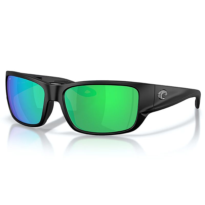 Lunettes polarisantes COSTA DEL MAR Schoolie Matte black Green mirror 580P