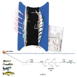 Traine bateaux poissons nageurs FLASHMER