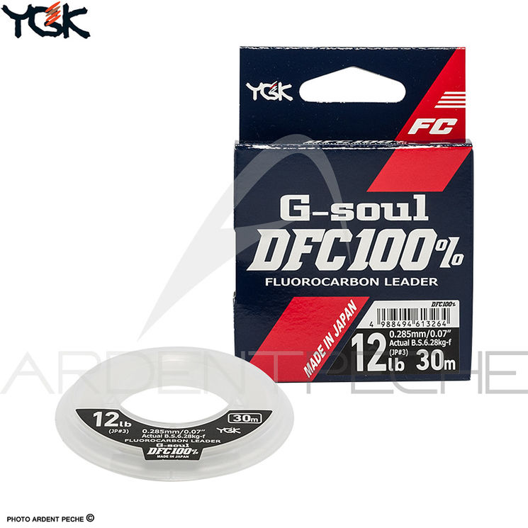 Fils fluorocarbone YGK G Soul DFC 30m