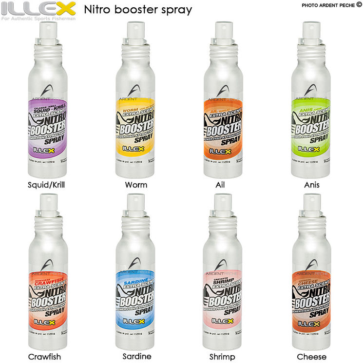 Attractant ILLEX Nitro booster spray Shrimp