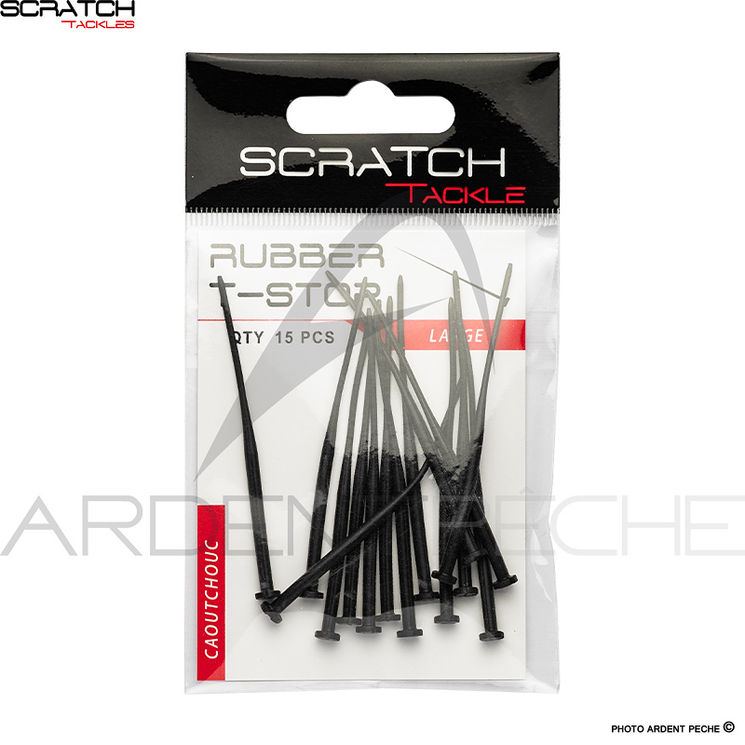 SCRATCH TACKLE Rubber T-Stop
