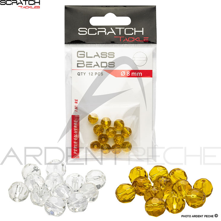 Perles en verre SCRATCH TACKLE Glass bead