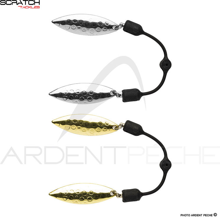 Palettes SCRATCH TACKLE Twin blades hammered