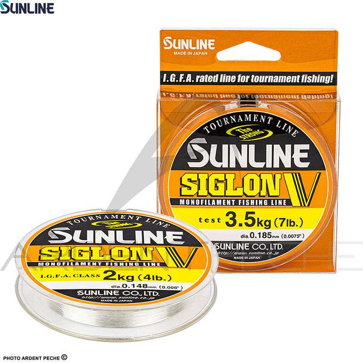 Fils nylon SUNLINE Siglon V Clear 150m