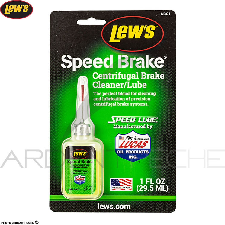 Huile LEW´S Centrifugal brake cleaner/lube